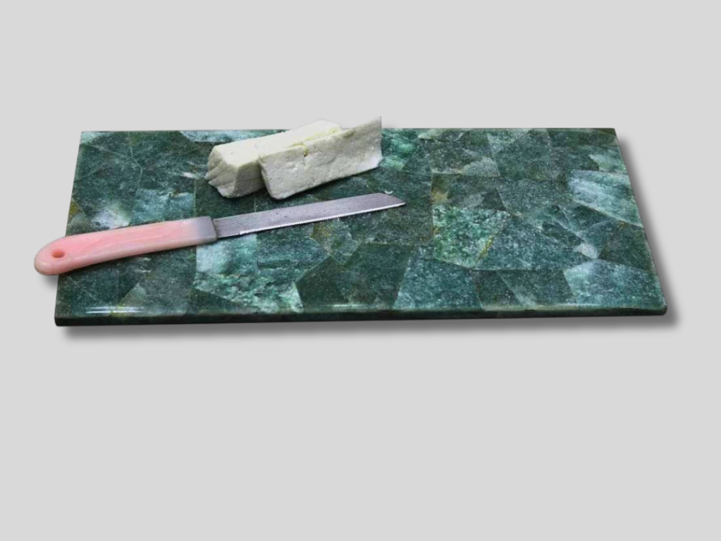 Green Marble Handmade Chopping Cheese Board